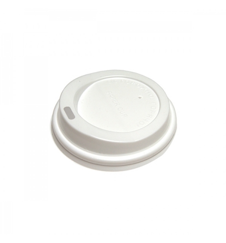 фото: Крышка для одноразовых стаканов Lavazza без носика на 100мл белая, 100штук