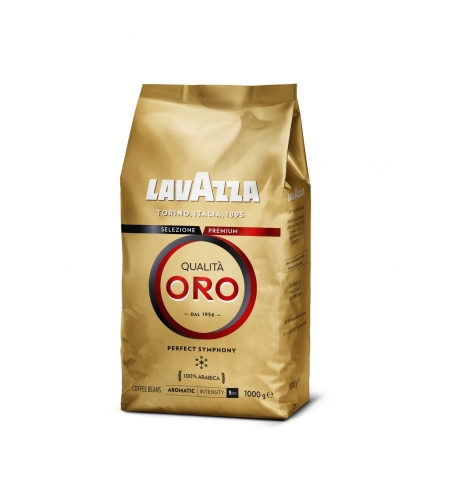 фото: Кофе в зернах Lavazza Qualitа Oro 1кг, пачка